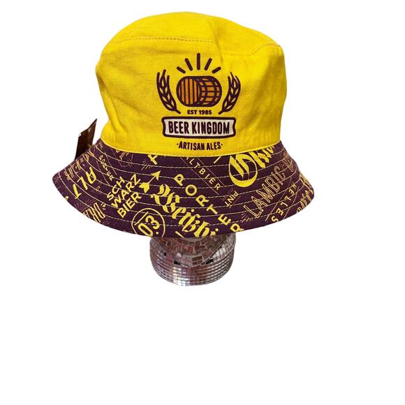 Reversible Bucket Hat Beer Kingdom Artisan Ales - Picture 1 of 7